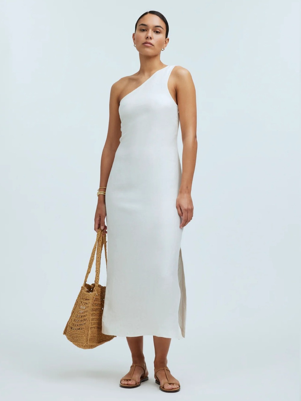 Madewell Dress 2 Linen Ivory
